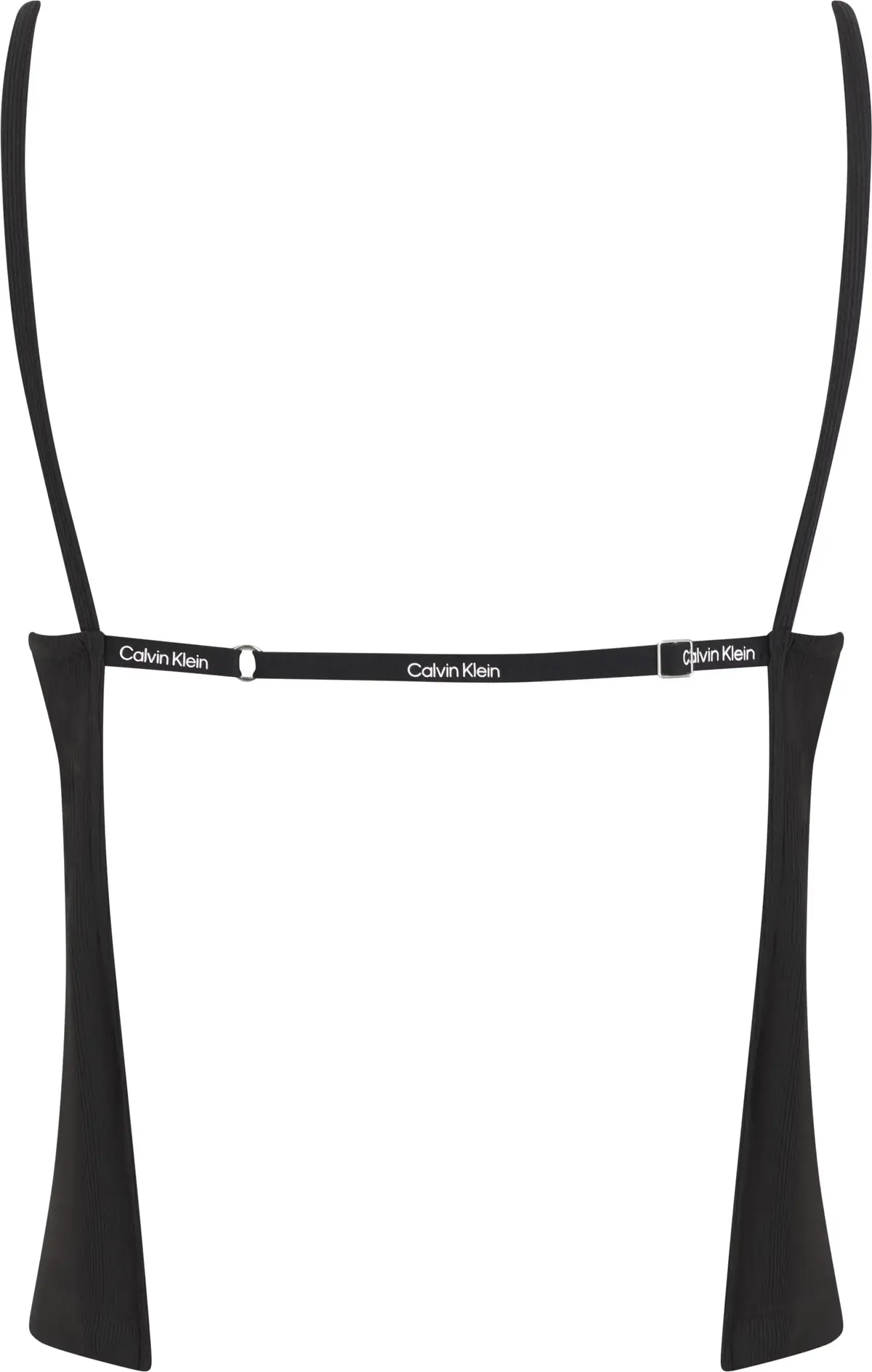 Calvin Klein LOGO ELASTIC OPEN BA, BEH Siyah Kadın T-Shirt & Polo