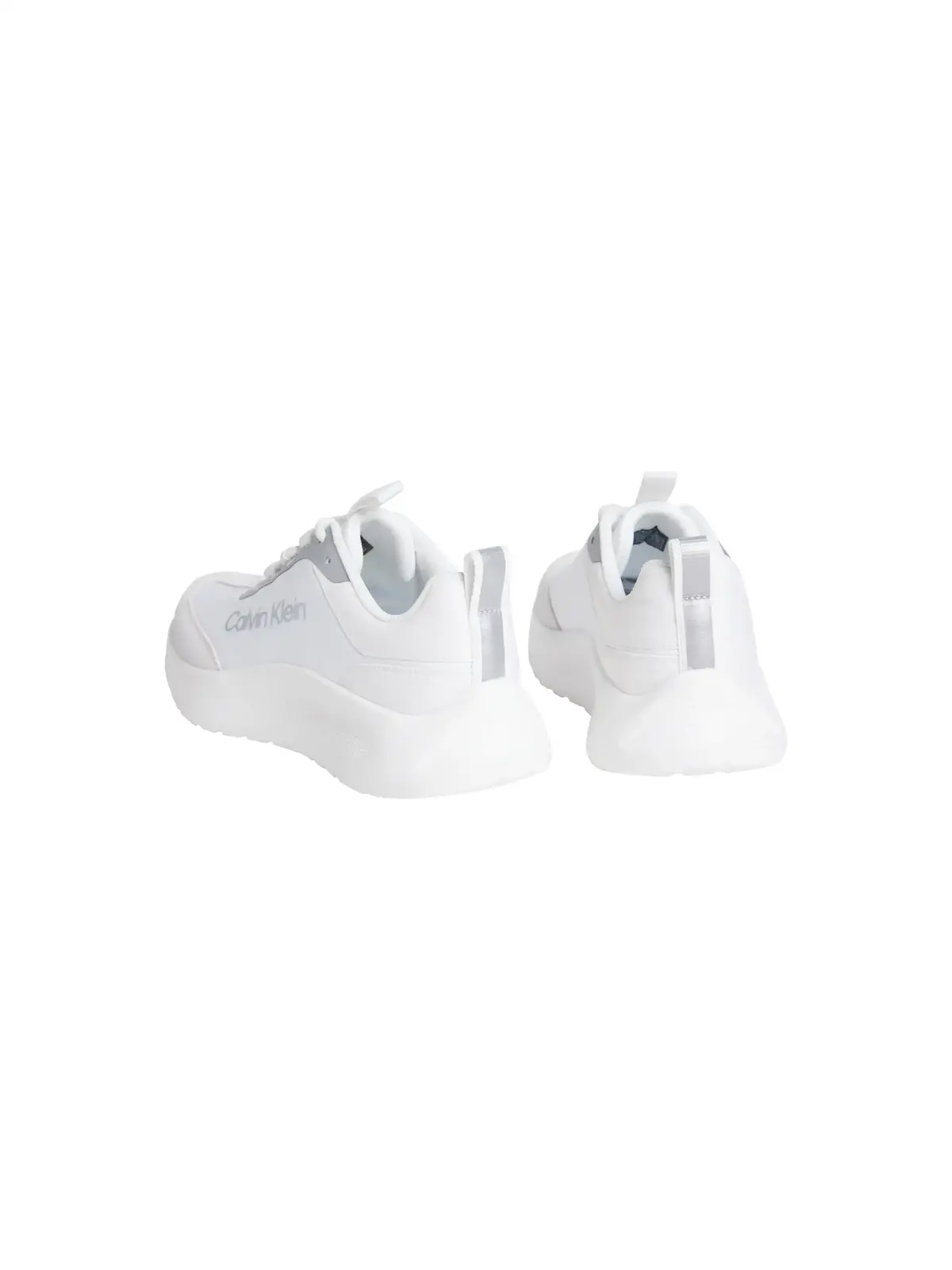 Calvin Klein LIGHT EVA RUNNER NYL, 05Y Beyaz Kadın Spor Ayakkabı