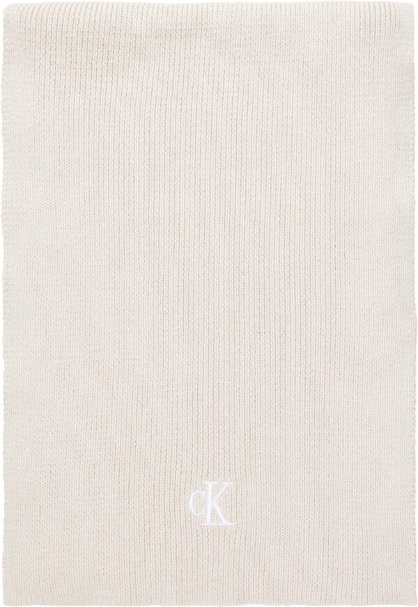 Calvin Klein ARCHIVE LOGO SCARF Kadın Bej Eşarp