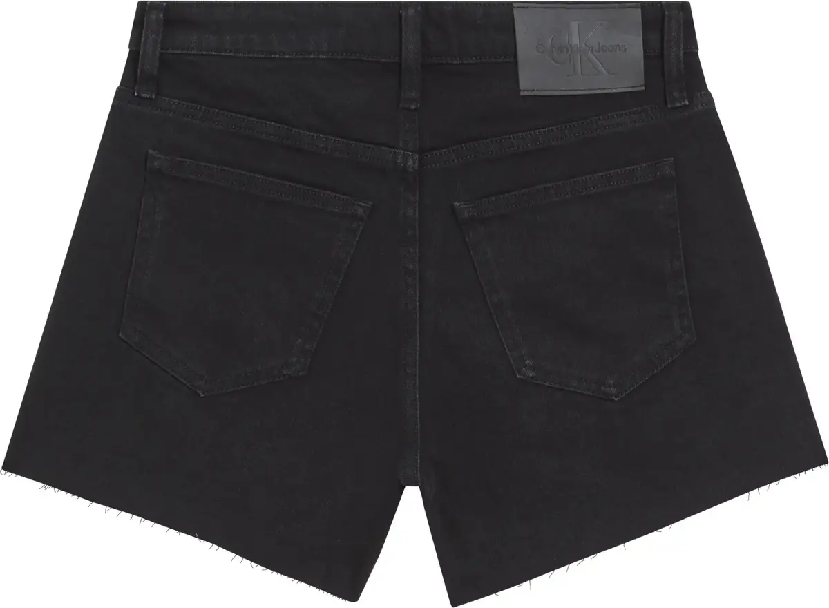 Calvin Klein MOM SHORT, 1BY Siyah Kadın Şort