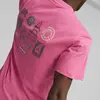 Puma DOWNTOWN Graphic Tee Pembe Erkek/Unisex T-Shirt