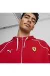 Puma Ferrari Race Hooded Sweat Jacket Kırmızı Erkek Fermuarlı Sweatshirt