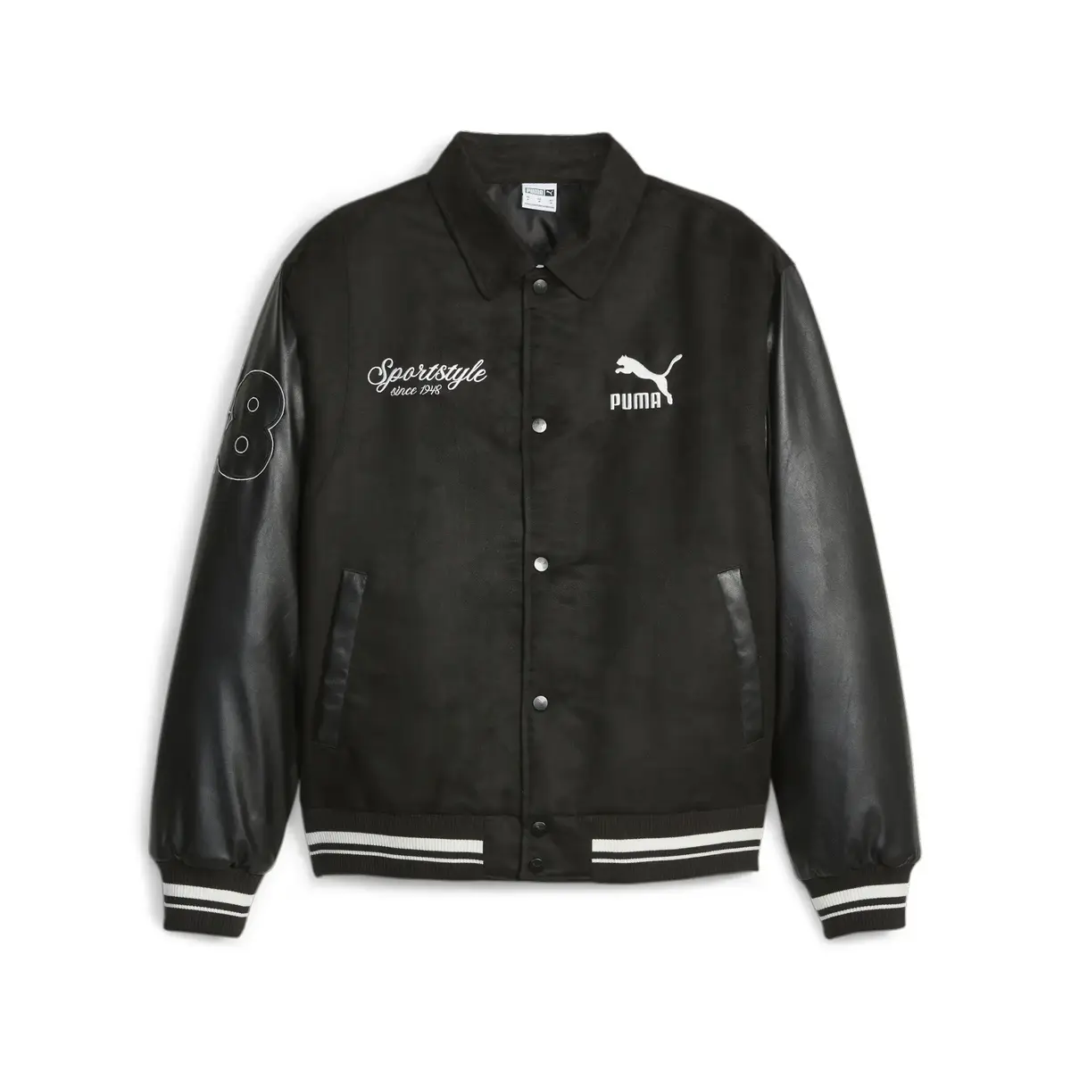 Puma TEAM Varsity Siyah Erkek Ceket