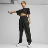 Puma FIT MOVE MESH CROP TEE Siyah Kadın T-Shirt