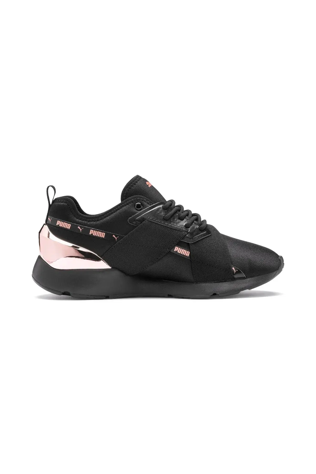 Puma Muse X-2 Metallic Wn S Siyah Kadın Günlük Spor Ayakkabı