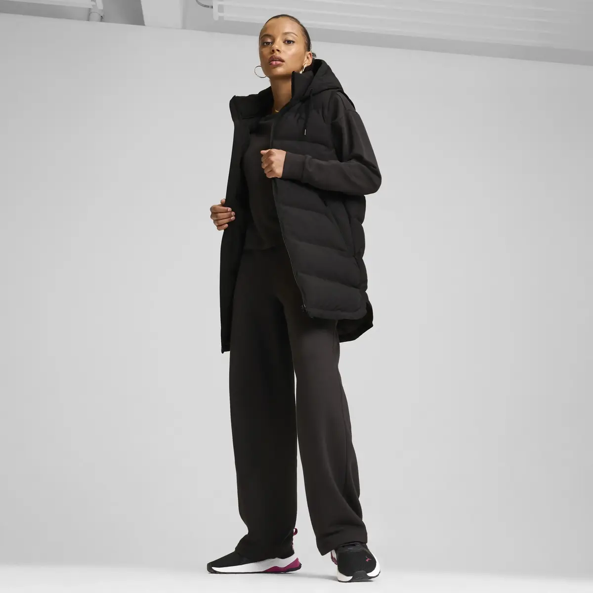 Puma Mono Vest Siyah Kadın Ceket