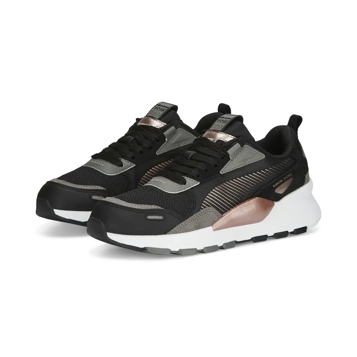 Puma RS 3.0 Metallic Wns Siyah Kadın Yürüyüş Ayakkabısı