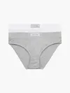 Calvin Klein 2PK BIKINI-HERITAGE Kadın Gri Bkini Külot Set