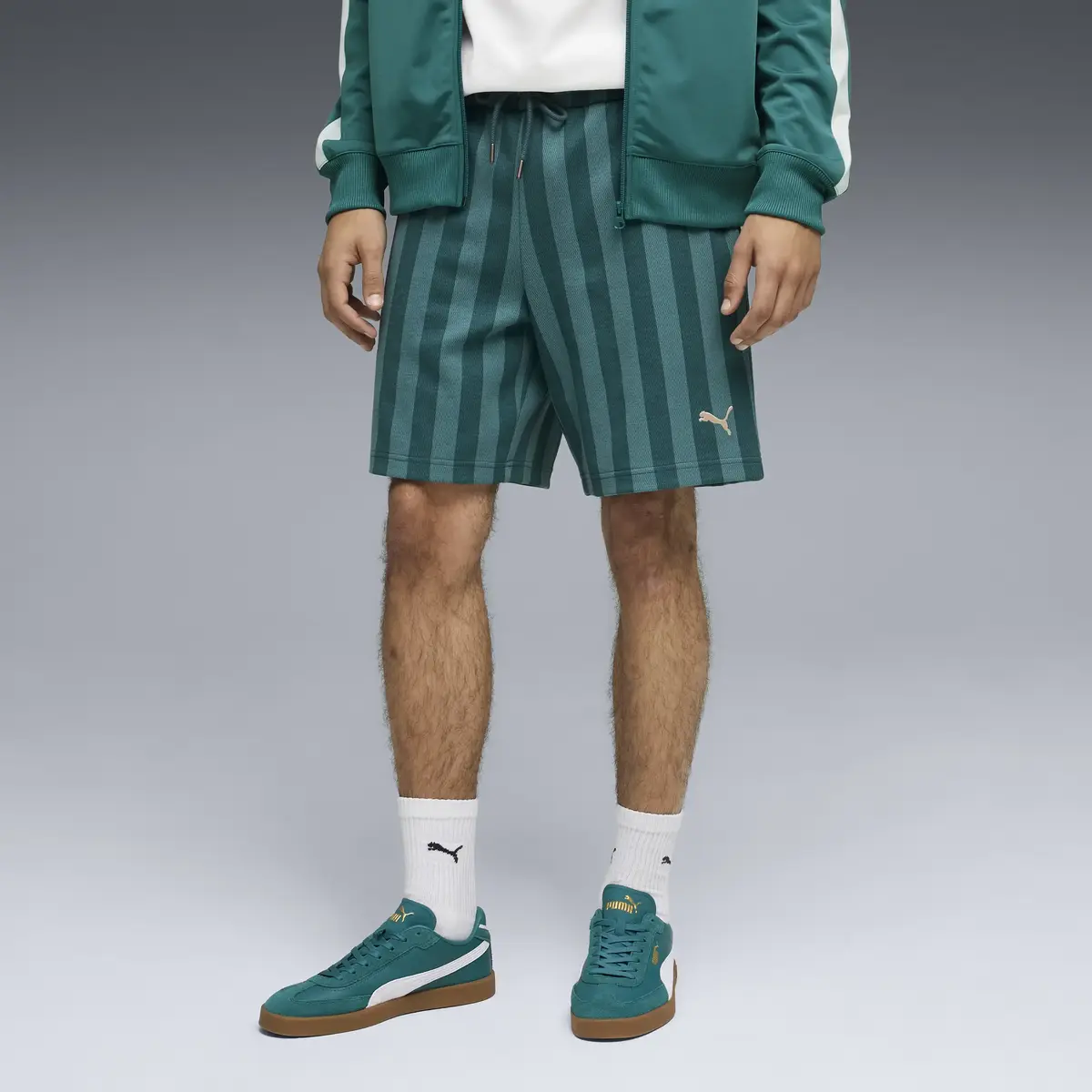Puma CLASS 8" Shorts Yeşil Erkek Şort