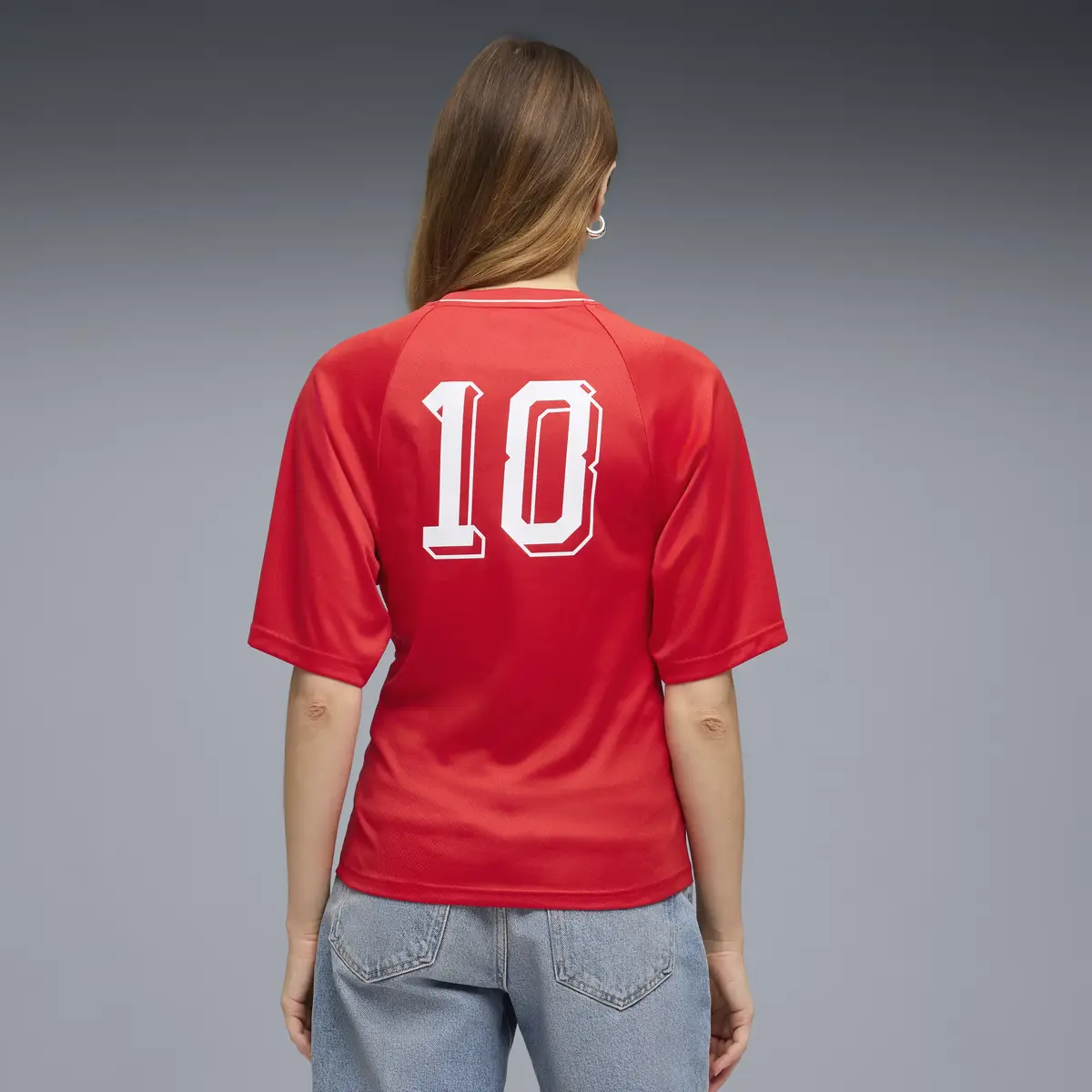 Puma FUTURE.PUMA.ARCHIVE Jersey Kırmızı Kadın Forma
