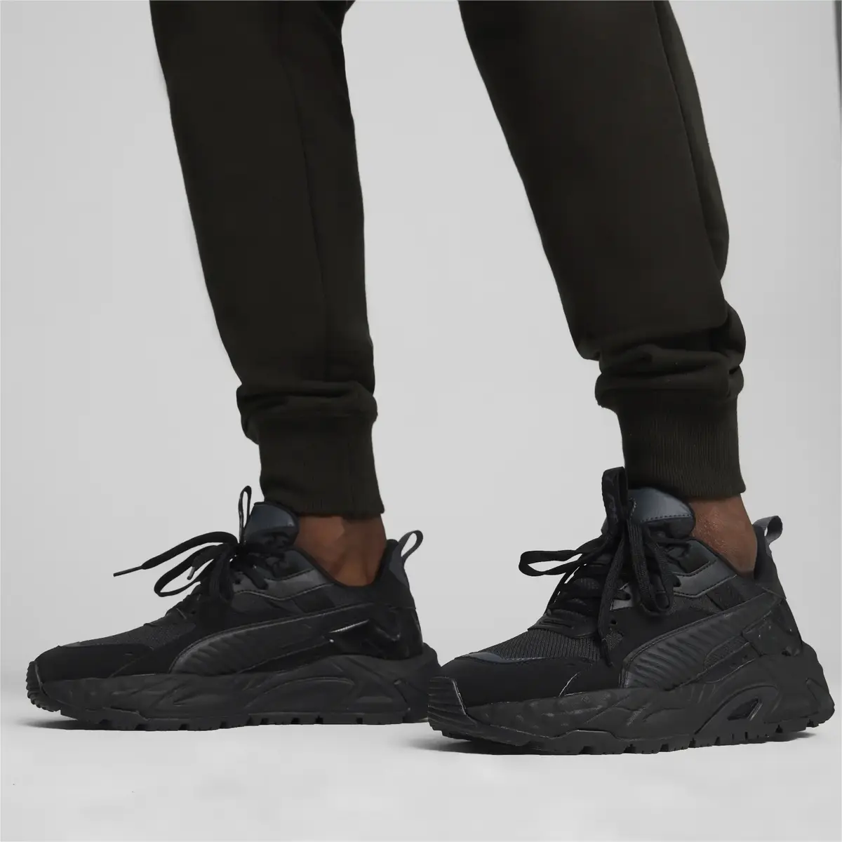Puma RS-Trck Base Siyah Unisex Günlük Spor Ayakkabı