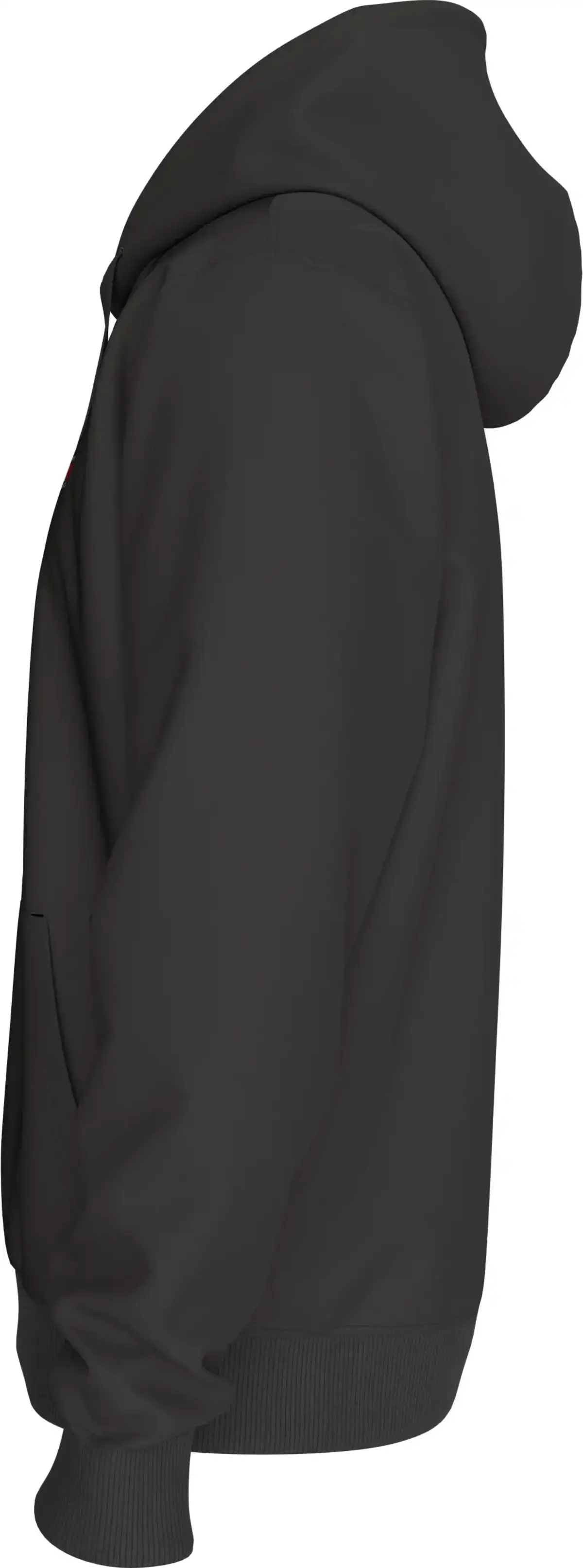 Tommy Hilfiger TJM REG BADGE HOODIE Erkek Siyah Sweatshirt