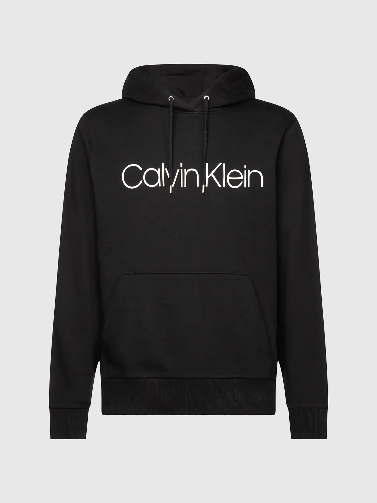 Calvin Klein COTTON LOGO HOODIE Erkek Siyah Hoodie