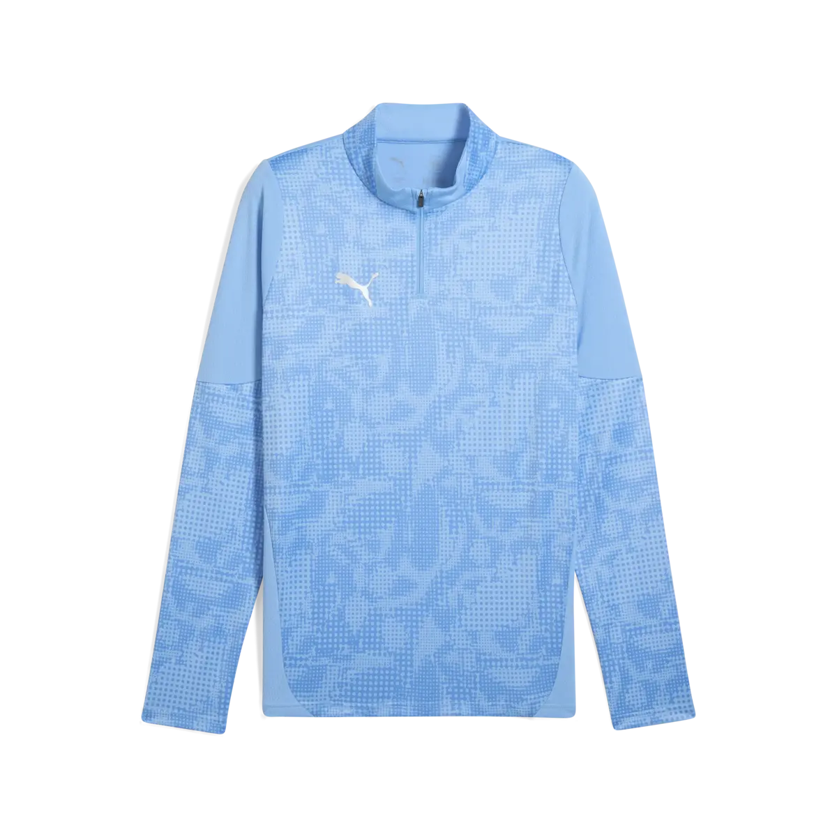 Puma teamCUP Training 1/4 Zip Top Mavi Erkek Eşofman Üst
