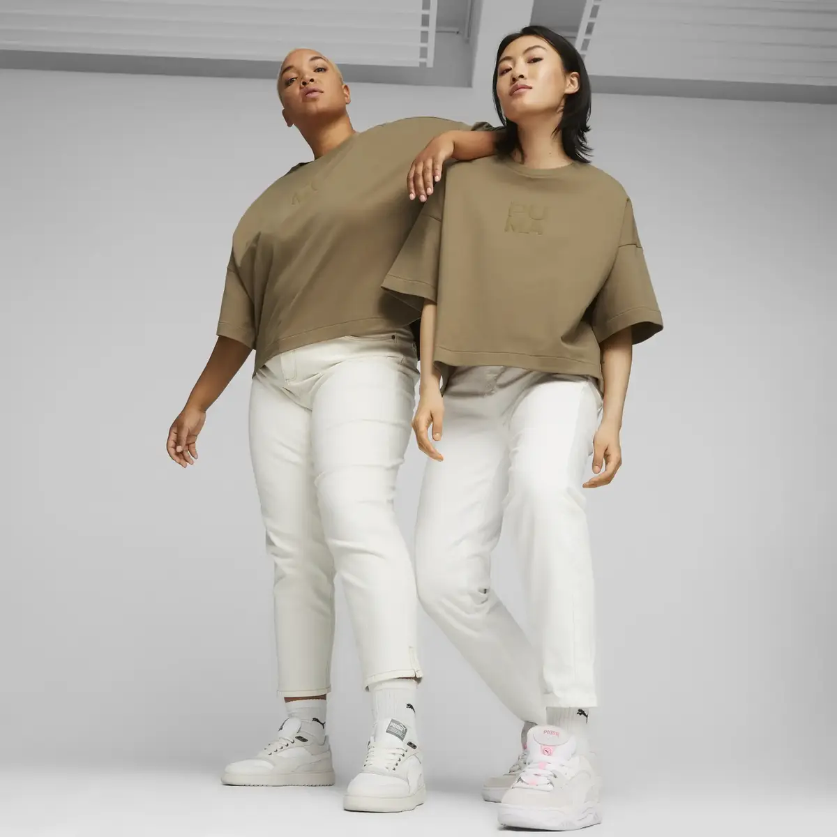 Puma INFUSE Relaxed Tee Yeşil Kadın T-Shirt