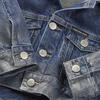 Calvin Klein DENIM JACKET DEGRADE Kadın Mavi Kot Ceket