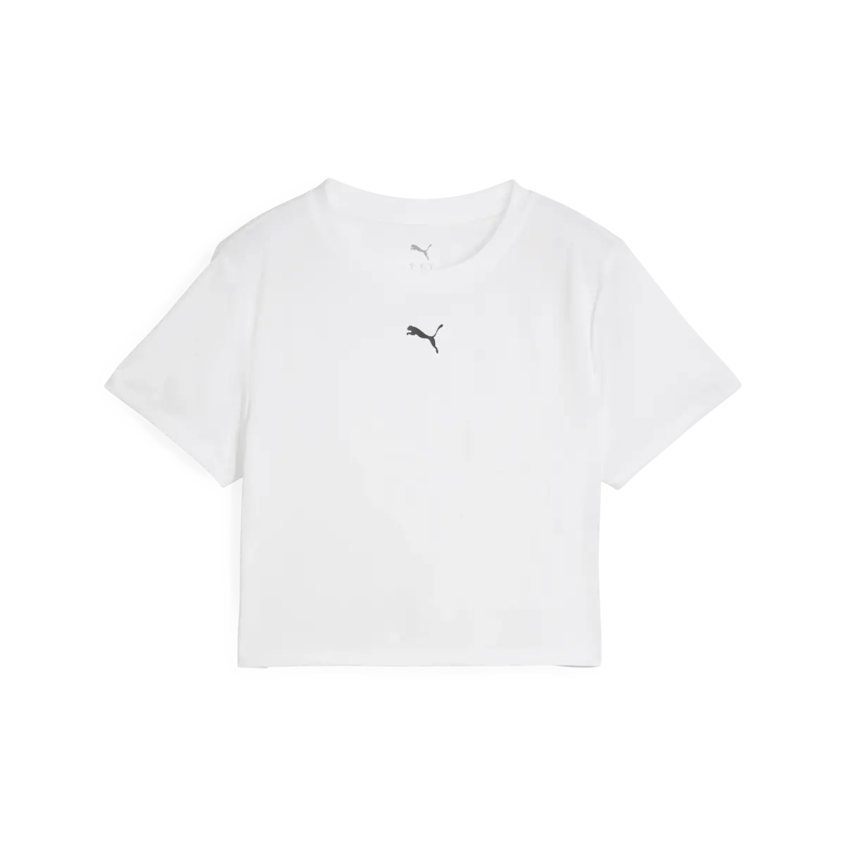 PUMA TAD ESSENTIAL W Baby Tee Beyaz Kadın Crop