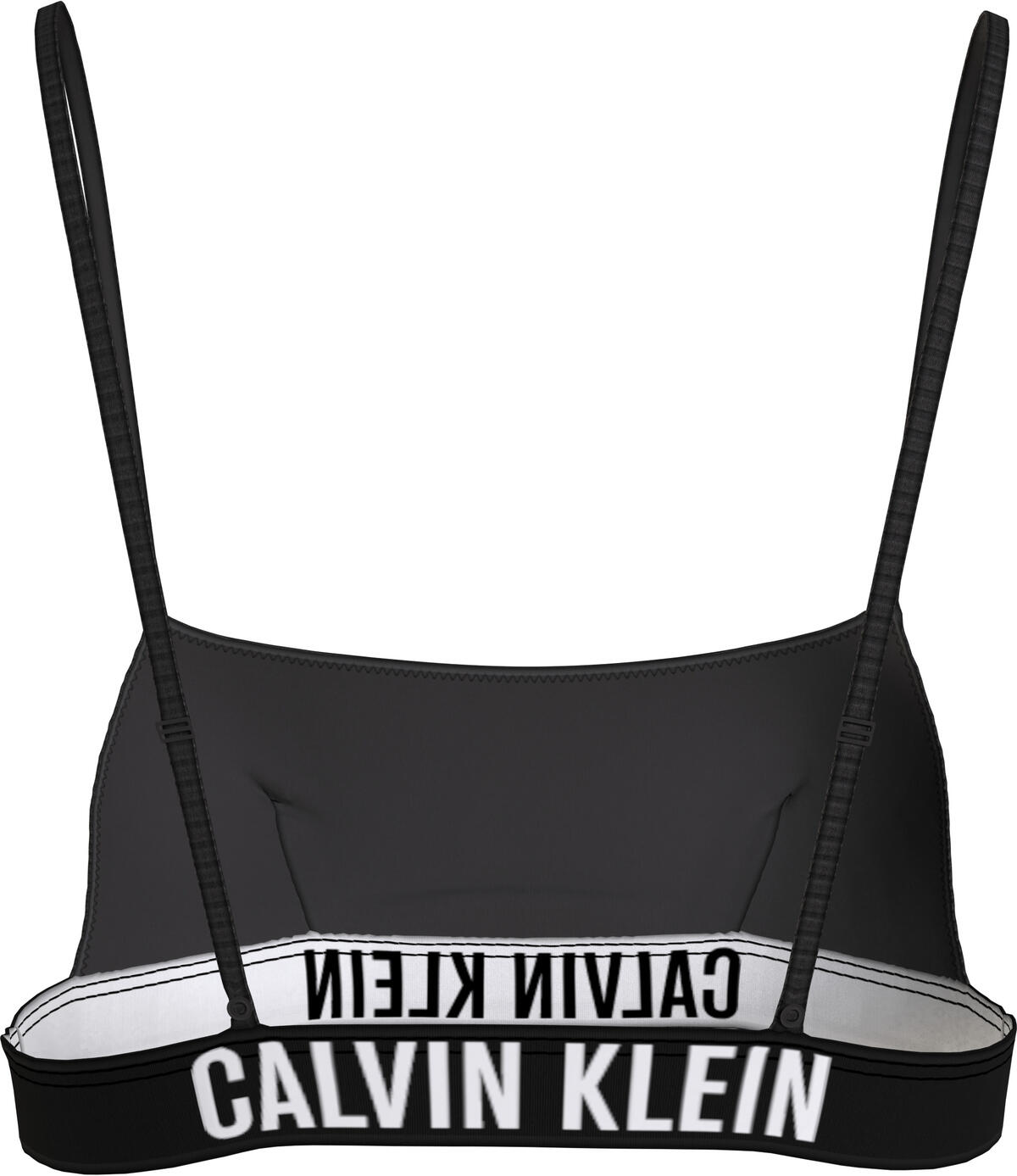 Calvin Klein BRALETTE-RP Kadın Siyah Bikini Üstü