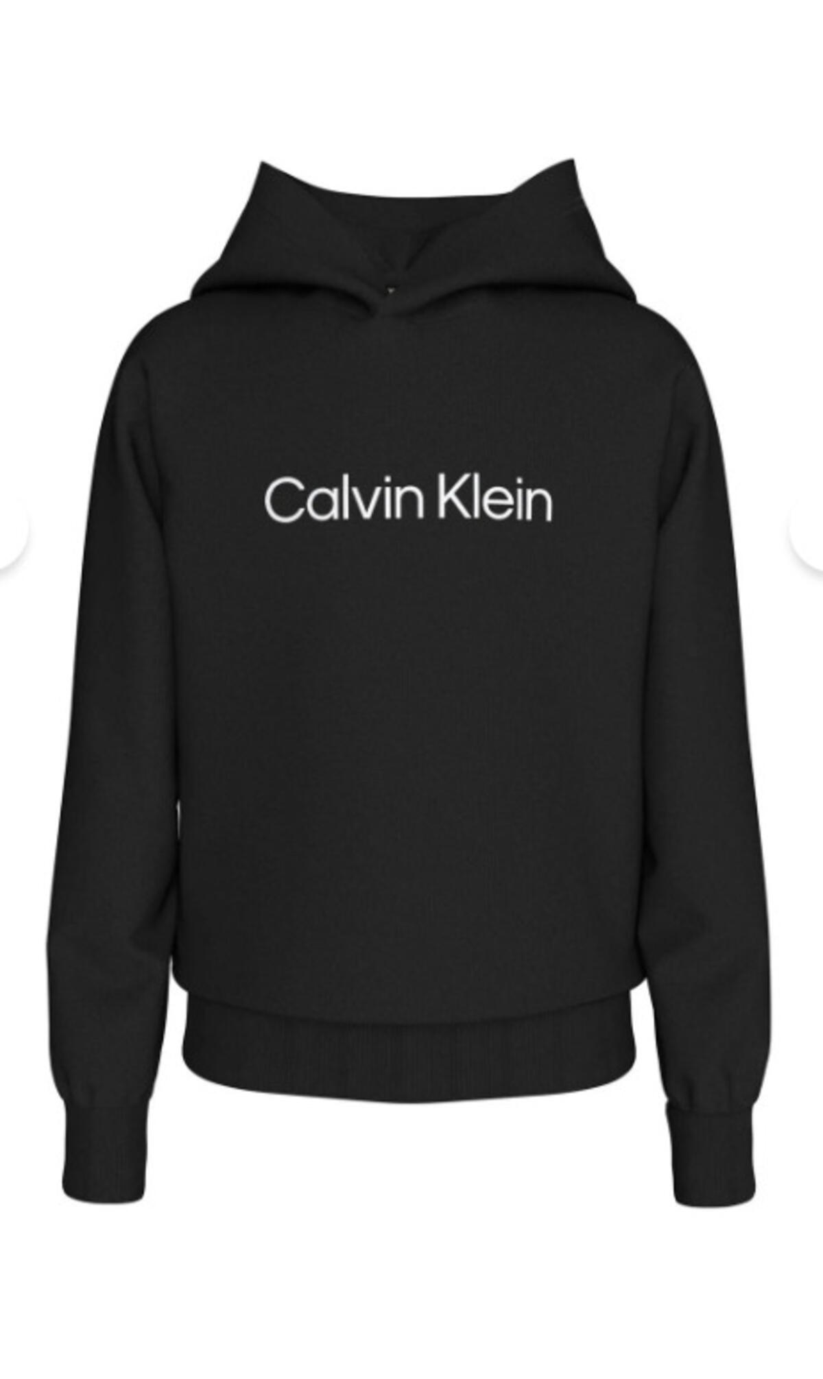 Calvin Klein INST. LOGO REG. TERR, BEH Siyah Unisex Sweatshirt