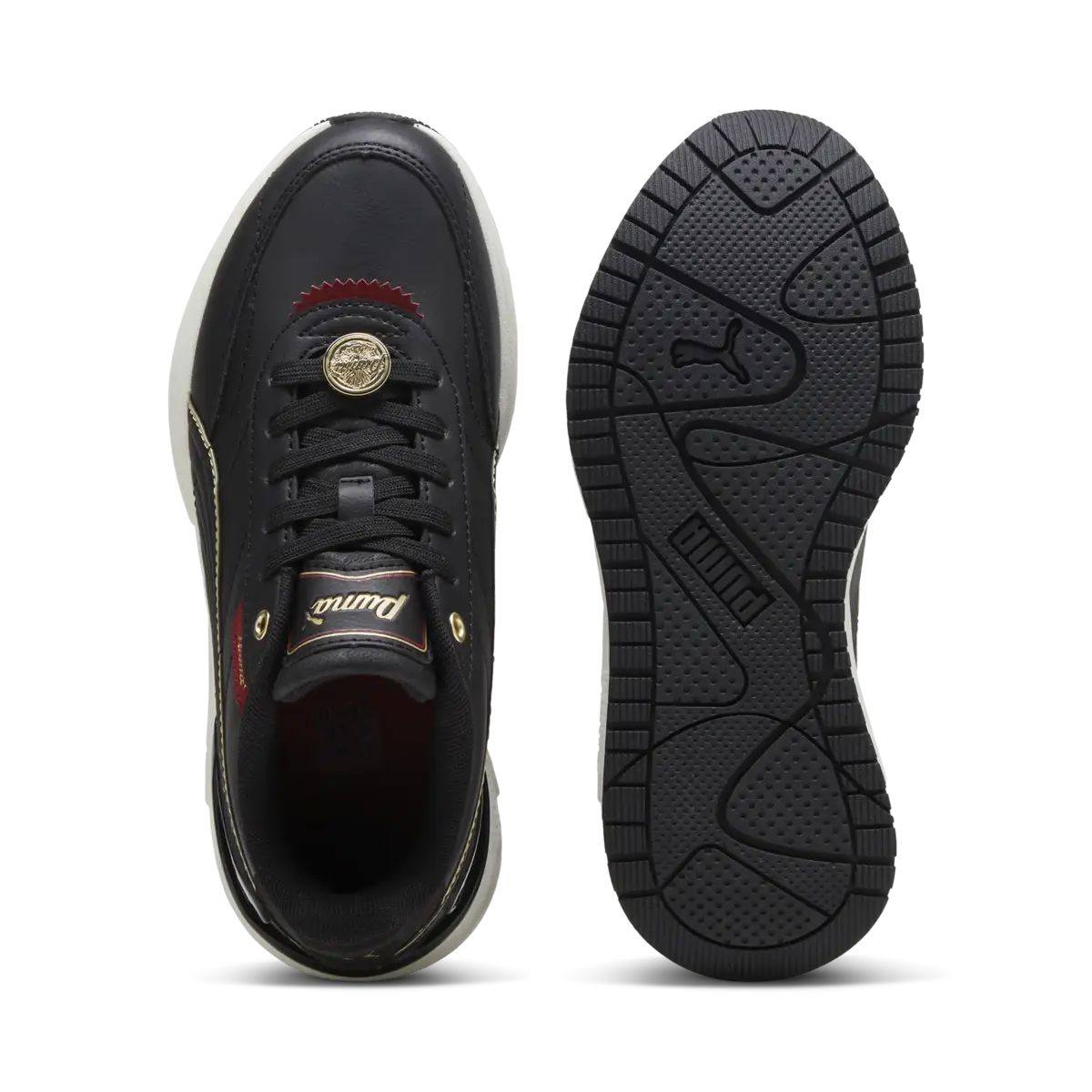 Puma R78 Disrupt LT Class Act Siyah Kadın Günlük Spor Ayakkabı