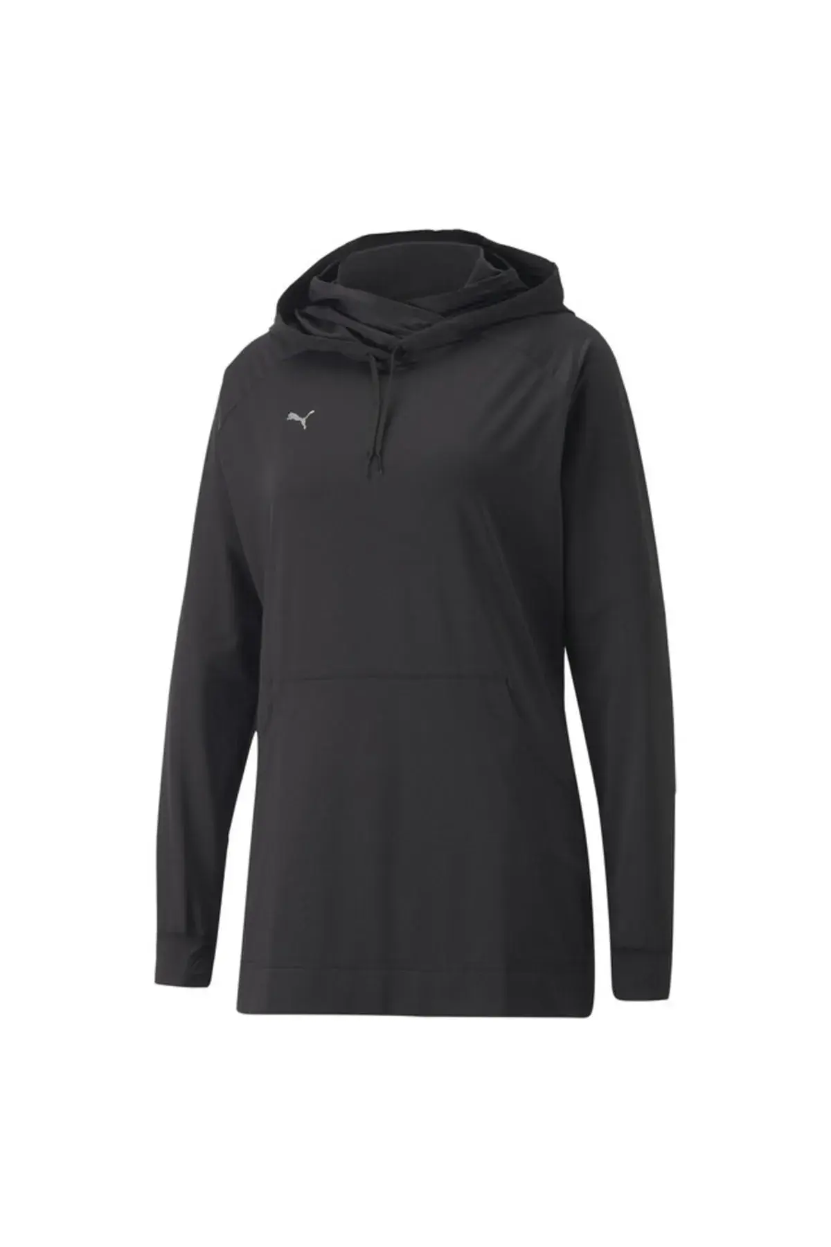 Puma Modest Activewear Hoodie Siyah Kadın Koşu Ve Yürüyüş Hoodie