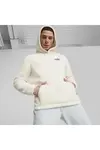 Puma ESS ELEVATED Sherpa Hoodie Kırık Beyaz Erkek Hoodie