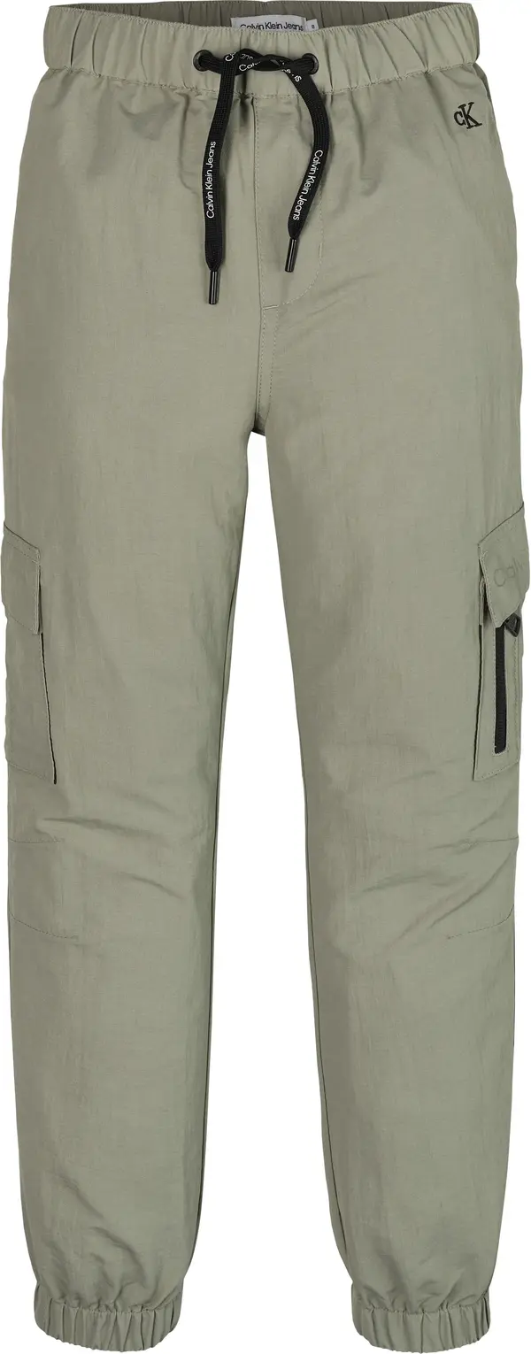 Calvin Klein SOFT TECH CARGO PANT Erkek Gri Kargo Pantolonu