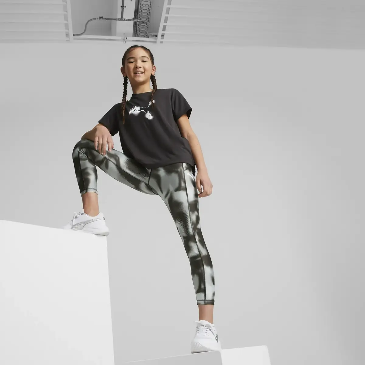 Puma MODERN SPORTS Tee Siyah Kadın T-Shirt & Polo