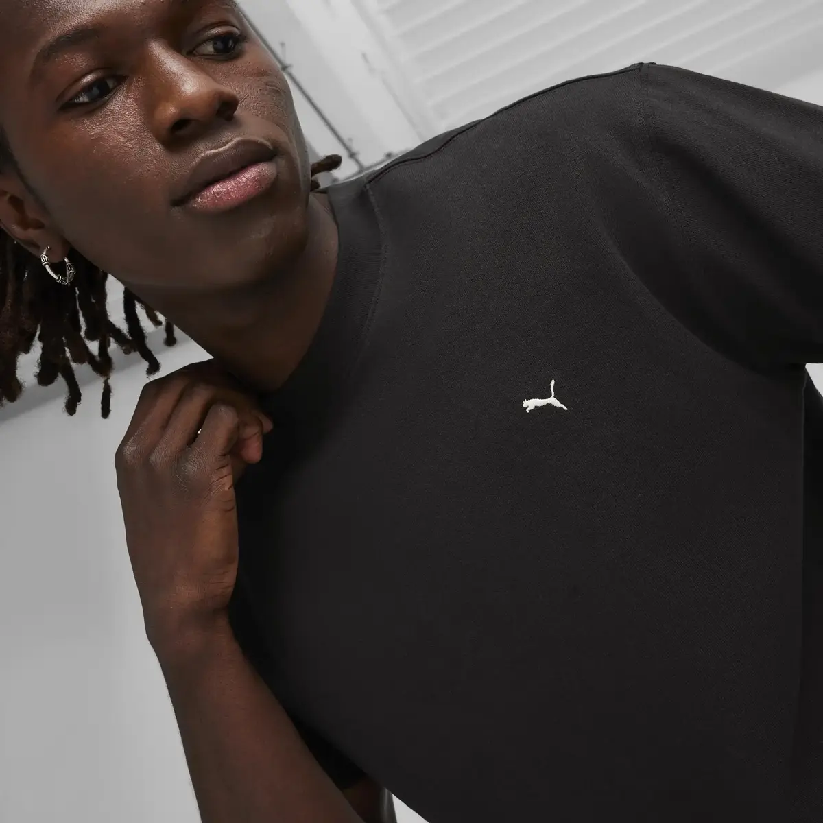PUMA MMQ Tee Siyah Erkek T-Shirt