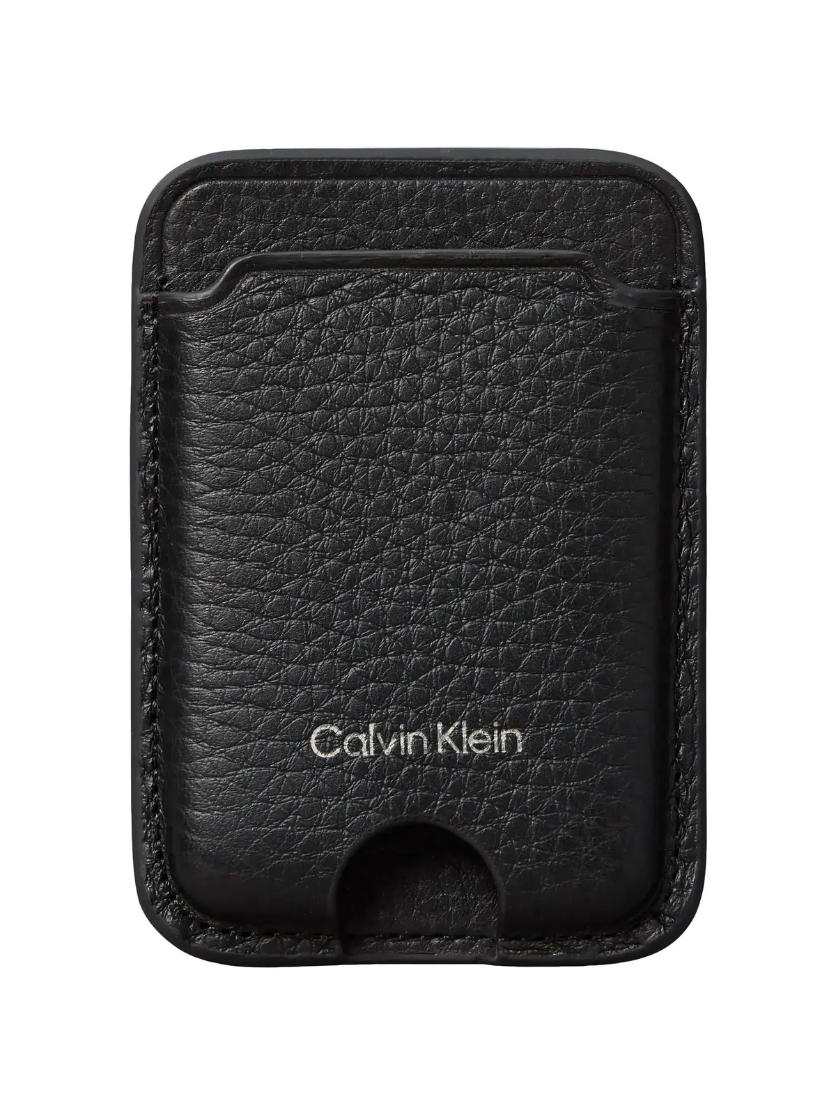 Calvin Klein FOIL EMBOSS MAGNETIC Deri RFID Manyetik Telefon Kart Tutucu
