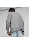 Puma BMW MMS MT7 Sweat Jacket Gri Erkek Fermuarlı Sweatshirt