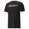 Puma Men s Graphic Tee Training Siyah Erkek/Unisex Koşu ve Performans T-Shirt