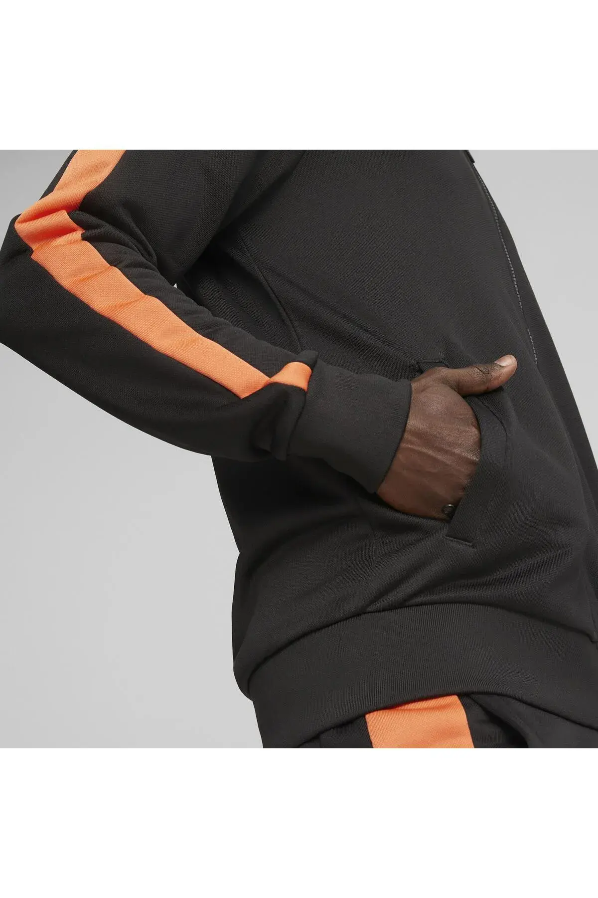 Puma T7 ICONIC Track Jacket (s) PT Siyah Erkek Fermuarlı Ceket