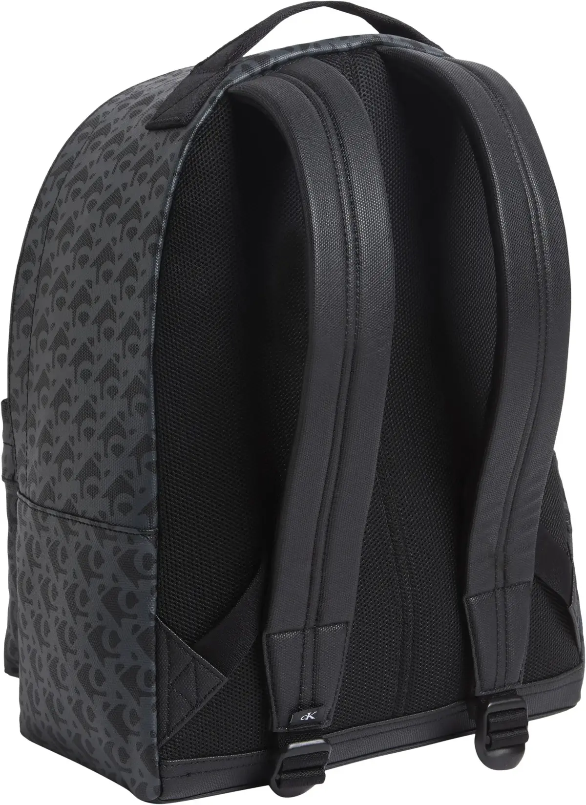 Calvin Klein MATTE AOP CENTER ZIP, UB1 Siyah Erkek Çanta & Cüzdan