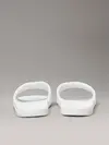 Calvin Klein SLIDE MONOGRAM WN, 01W Beyaz Kadın Terlik