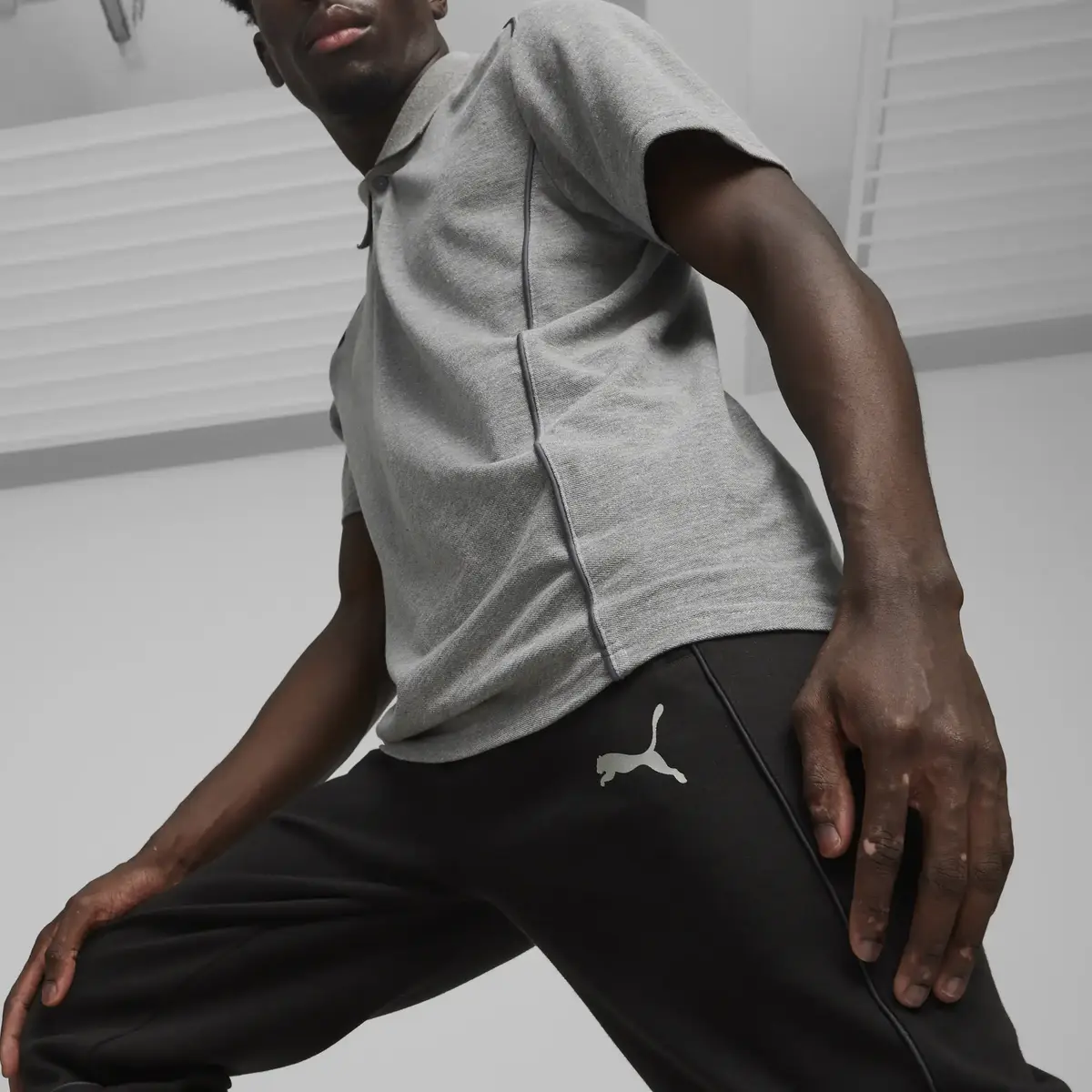 PUMA teamFINAL Casuals Pants PUMA Black-PUMA Siyah Erkek Eşofman Altı