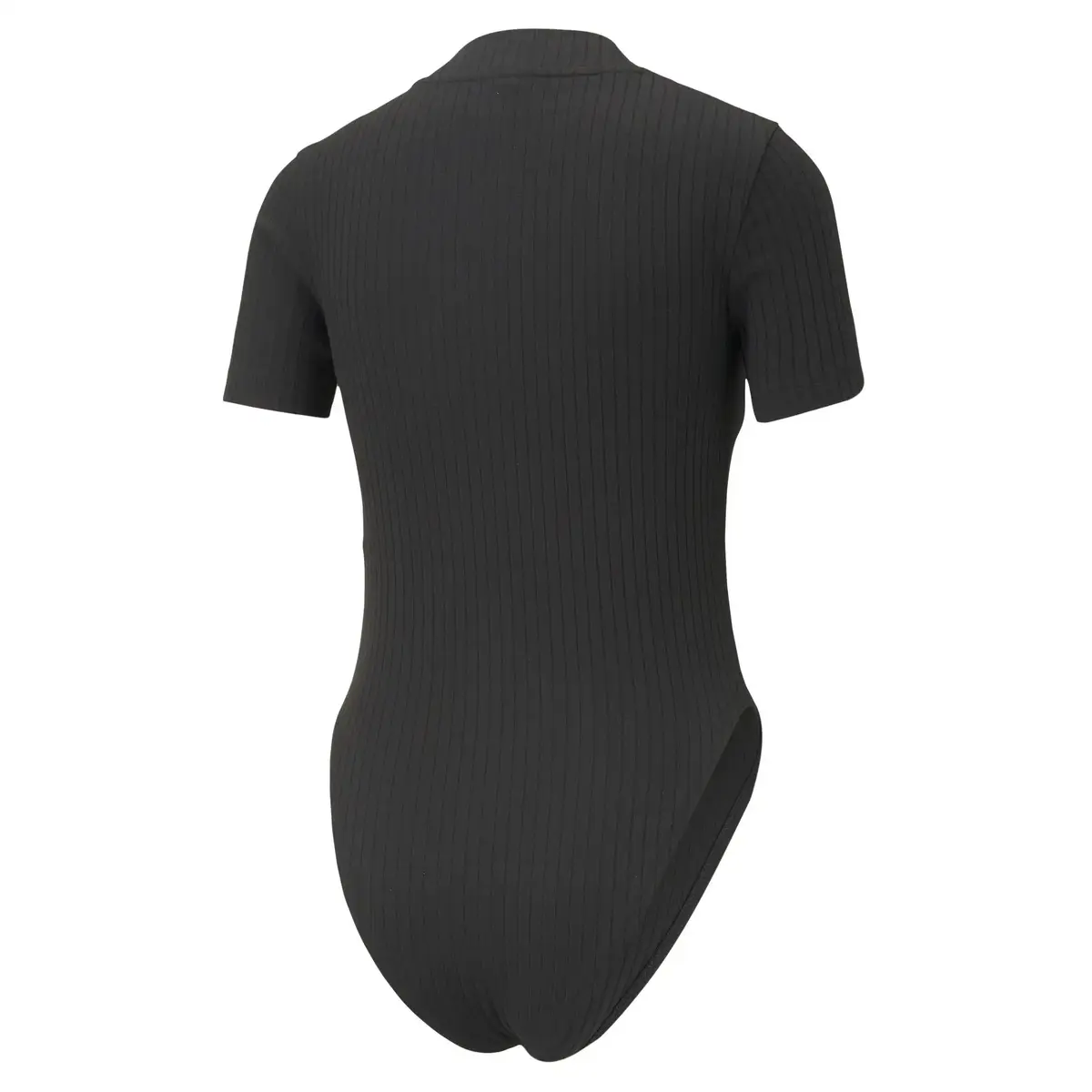 Puma CLASSICS Ribbed Bodysuit Siyah Kadın T-Shirt