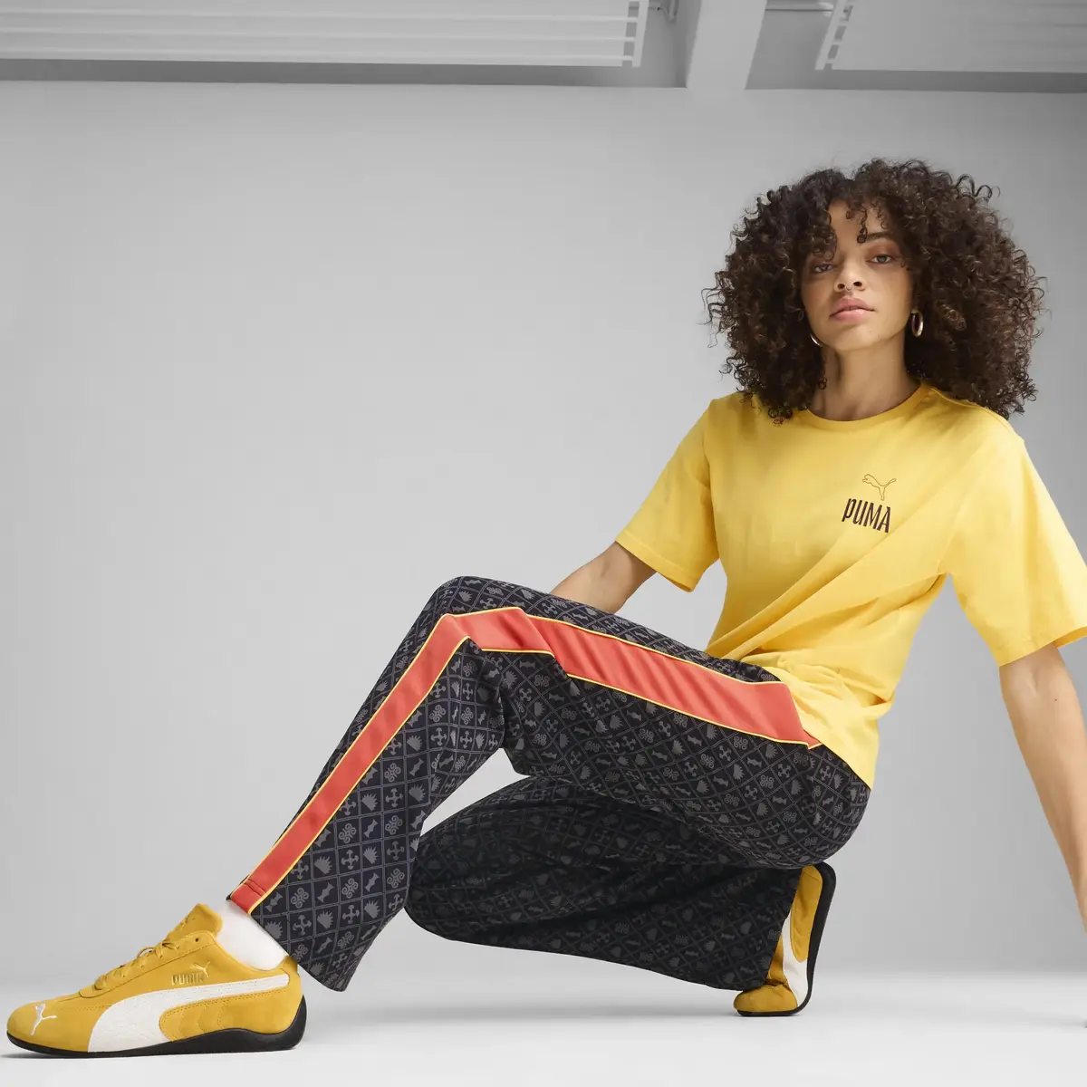 PUMA T7 Straight Track Pants Lacivert Kadın Eşofman Altı