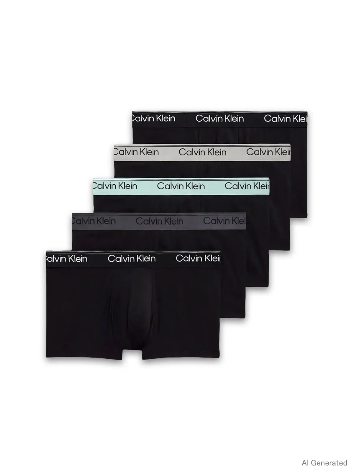 Calvin Klein LOW RISE TRUNK 5PK Erkek 5li Boxer Set