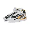 Puma Playmaker Pro Mid Block Part White Clementıne Beyaz Erkek Günlük Spor Ayakkabı