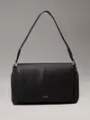 Calvin Klein CK MUST SATCHEL_MONO, BEH Siyah Kadın Çanta