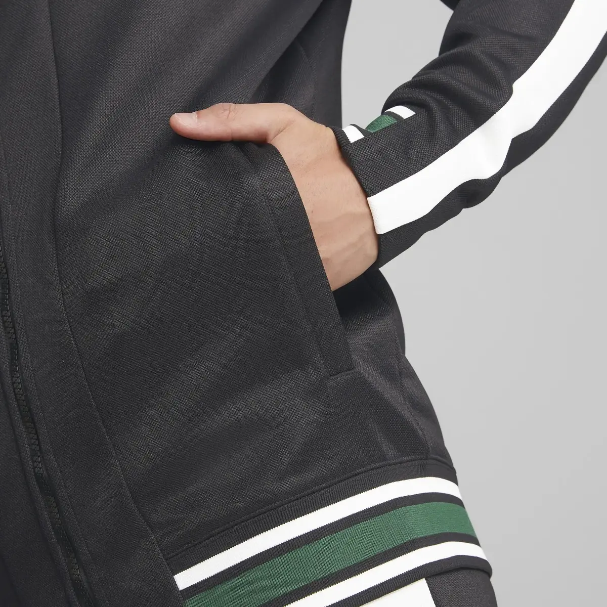 Puma T7 ARCHIVE REMASTER Track Jacket Siyah Erkek/Unisex Fermuarlı Sweatshirt