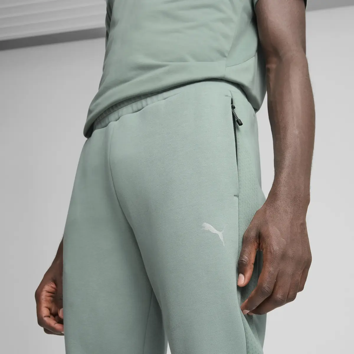 PUMA EVOSTRIPE Pants Yeşil Erkek Eşofman Altı