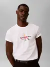 Calvin Klein SS 20S CK PRIDE26 GR, YAA Beyaz Erkek T-Shirt