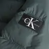 Calvin Klein ESS LONG HOODED DOWN Erkek Yeşil Şişme Mont