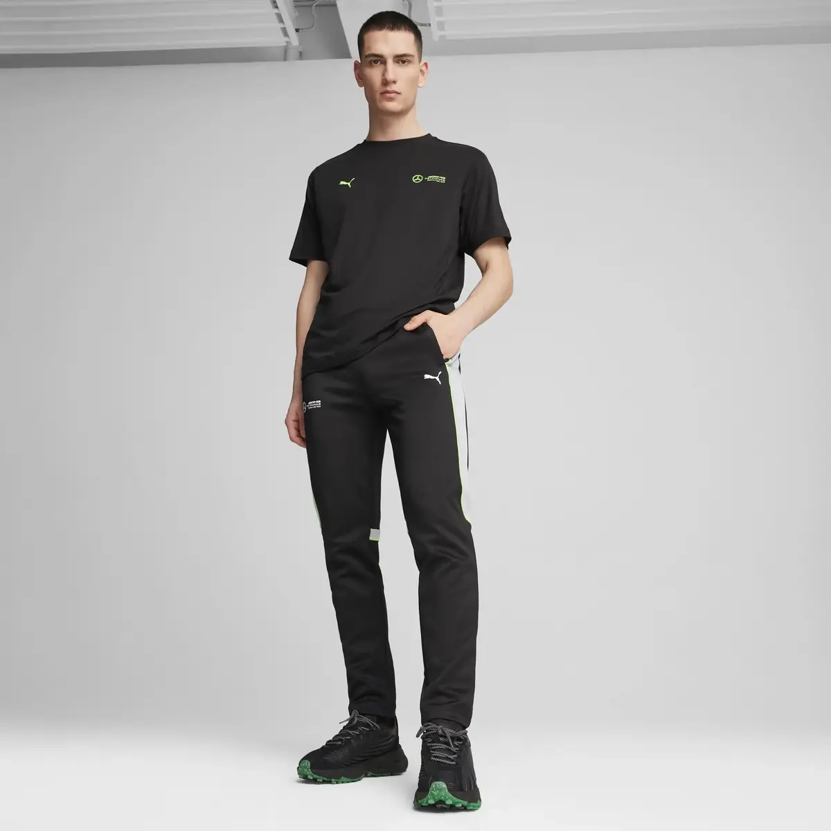 Puma MAPF1 Cloudspun Tee Siyah Erkek T-Shirt
