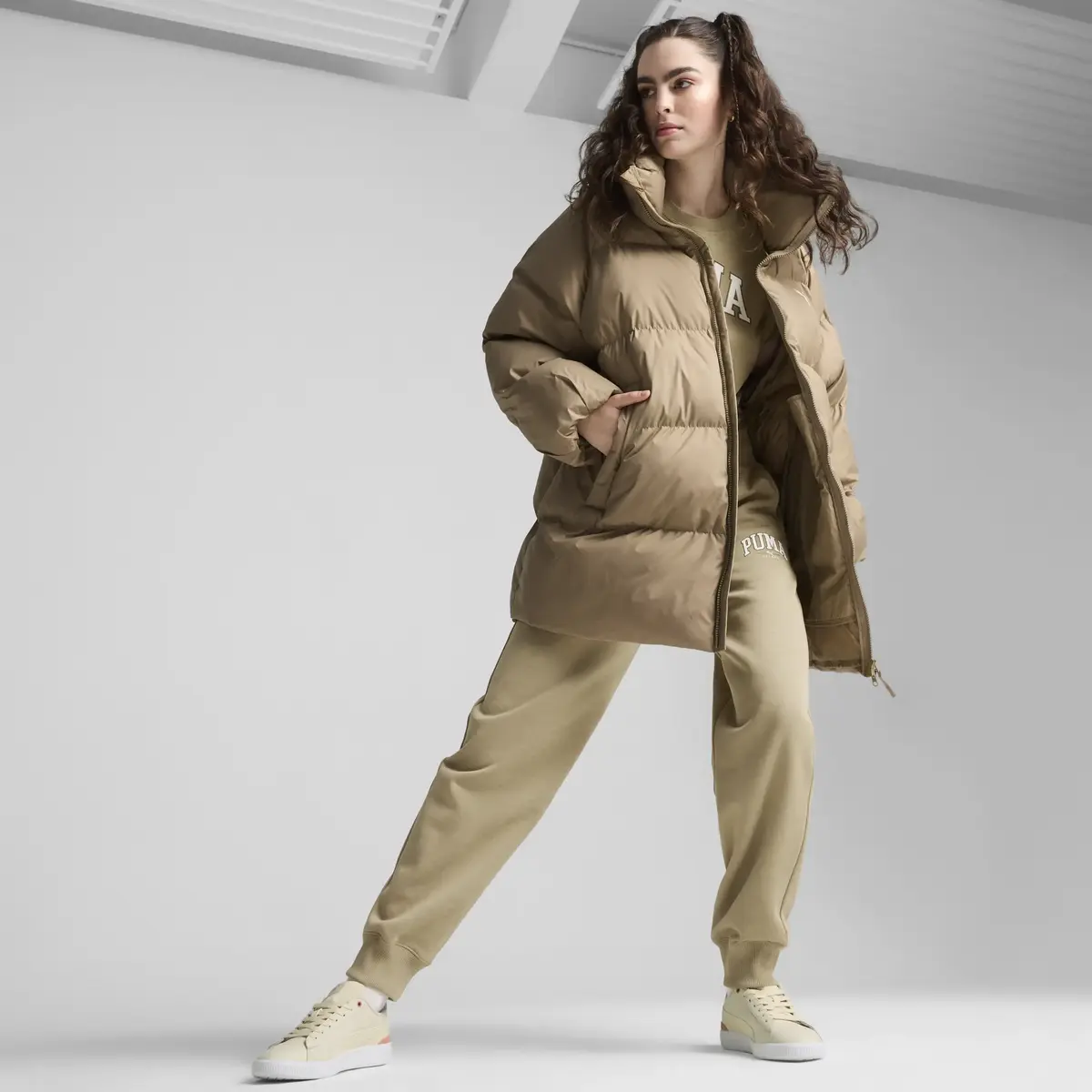 Puma Oversized Puffer Jacket Kadın Mont