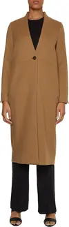 Calvin Klein LIGHTWEIGHT WOOL COA Kadın Kahverengi Mont