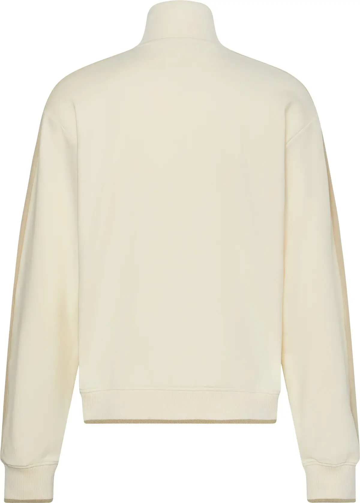 Calvin Klein LS STRETCH TERRY FZ TRACK JACKET Kadın Krem Sweatshirt