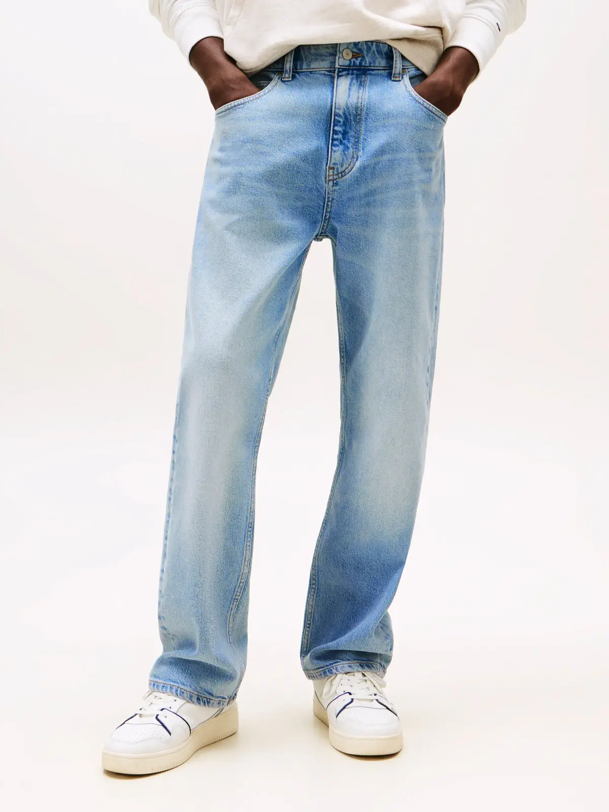 Tommy Hilfiger OTIS REGULAR STR BI0, 1AB Mavi Erkek Jean Pantolon